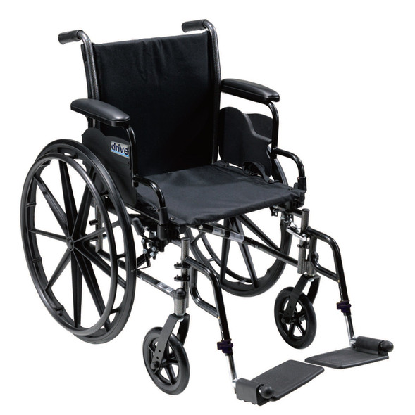 drive Cruiser III Lightweight Wheelchair, 20-Inch Seat Width