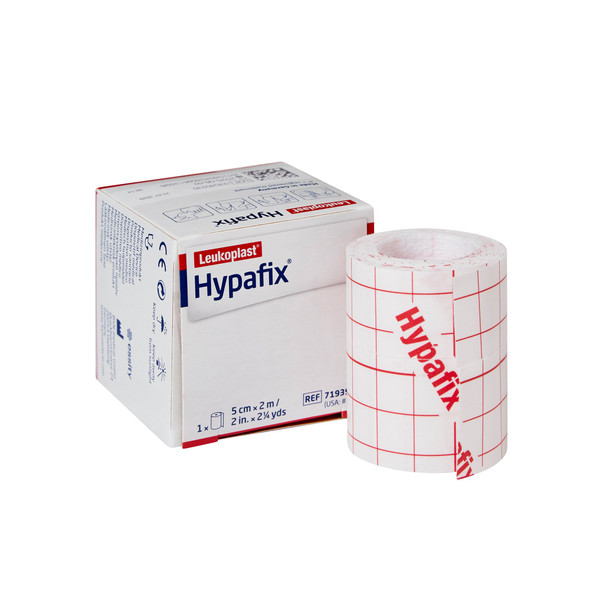 Hypafix Nonwoven Dressing Retention Tape, 2 Inch x 2 Yard, White