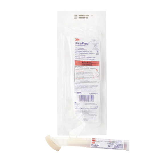 3M DuraPrep Prep Solution, Applicator, 6 mL