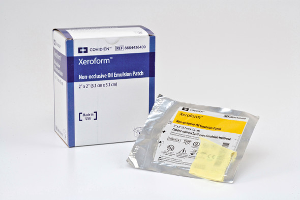 Xeroform Nonocclusive Xeroform Petrolatum Impregnated Dressing, 2 x 2 inch