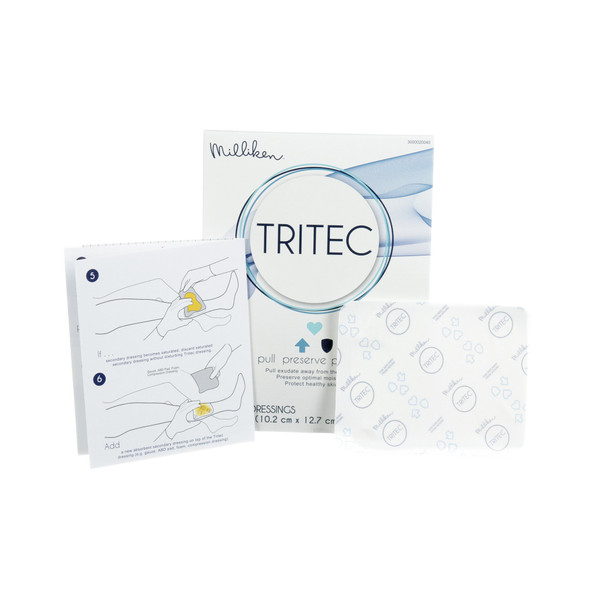 Tritec Contact Layer Wound Dressing, 4 x 5 Inch