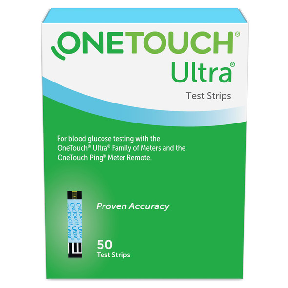 OneTouch Ultra Blue Blood Glucose Test Strip