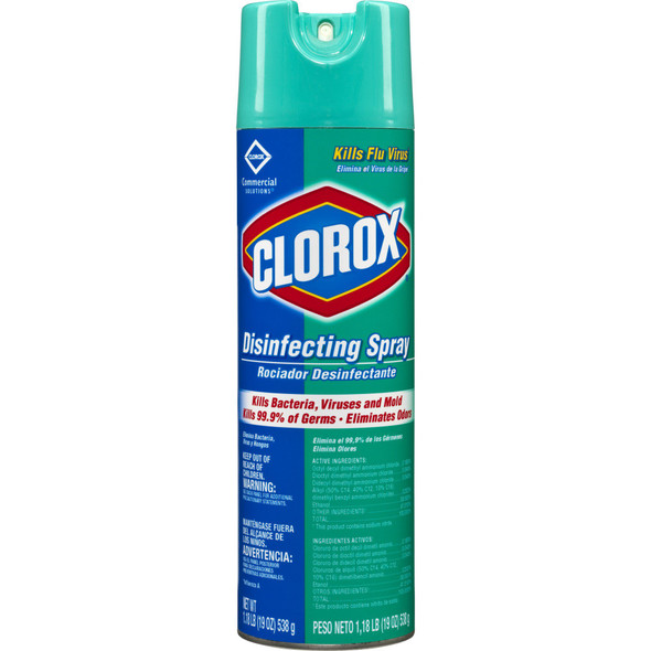 Surface_Disinfectant_SPRAY__DISINFECTANT_CLOROX_19_OZ_(12/CS)_SALFLD_Cleaners_and_Disinfectants_38504