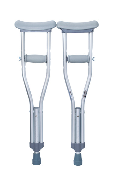 McKesson Underarm Crutches for Children 3'7" to 4' in Height