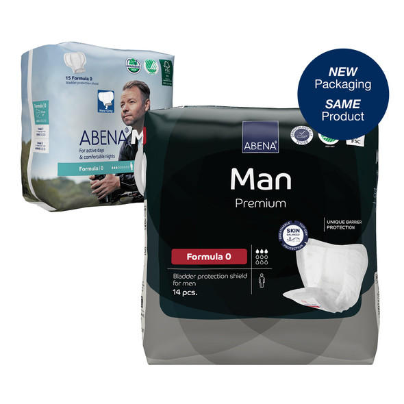 Abena-Man 0 Bladder Control Pad, 9-Inch Length