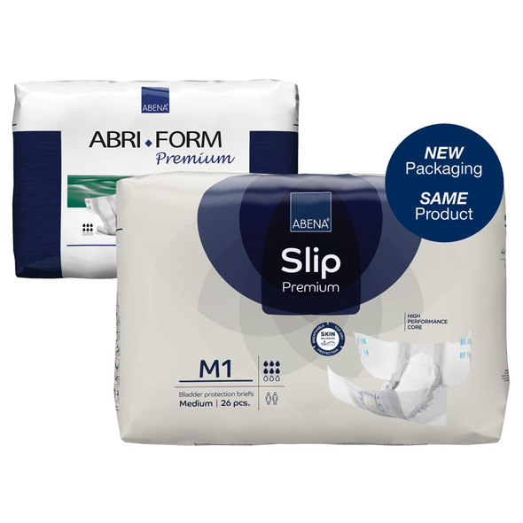 Abri-Form Premium M1 Incontinence Brief, Medium
