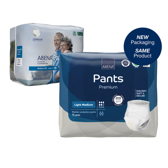 Abena Pants M0 Absorbent Underwear, Medium