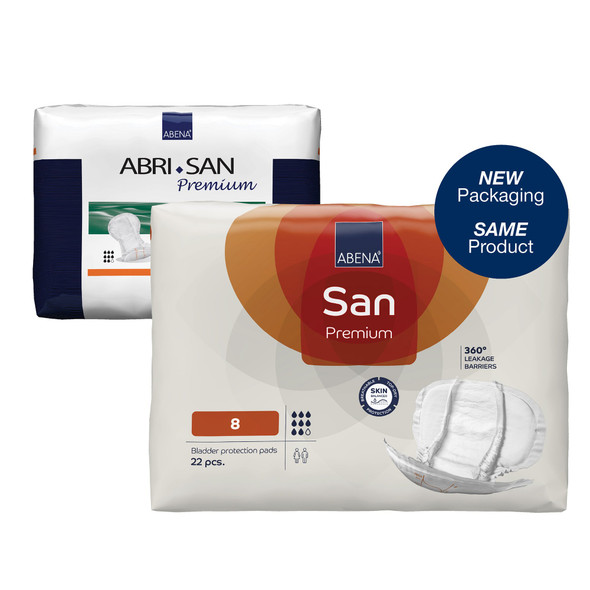 Abri-San Premium 8 Incontinence Liner, 25-Inch Length