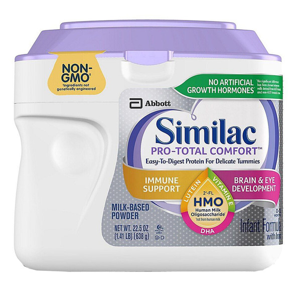 Similac Pro-Total Comfort Infant Formula, 20.1 oz. Canister