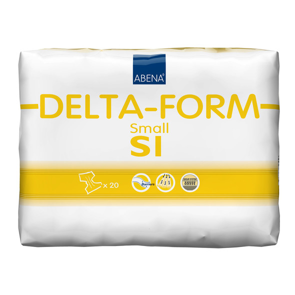 Abena Delta-Form S1 Incontinence Brief, Small