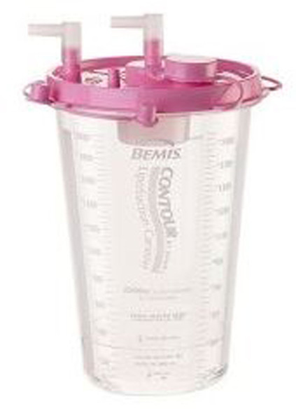Contour Liposuction Canister for use with Bemis Quick-Drain Systems, 2000 mL