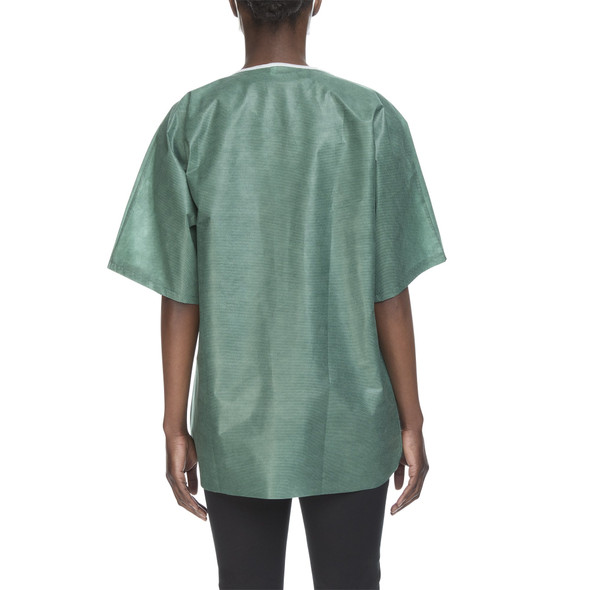 Scrub_Shirt_SHIRT_SCRUB_GRN_LG_30/CS_NONWOVEN_42-44"_Shirts_and_Scrubs_62213