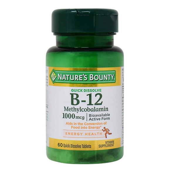 Nature's Bounty Vitamin B-12 Supplement