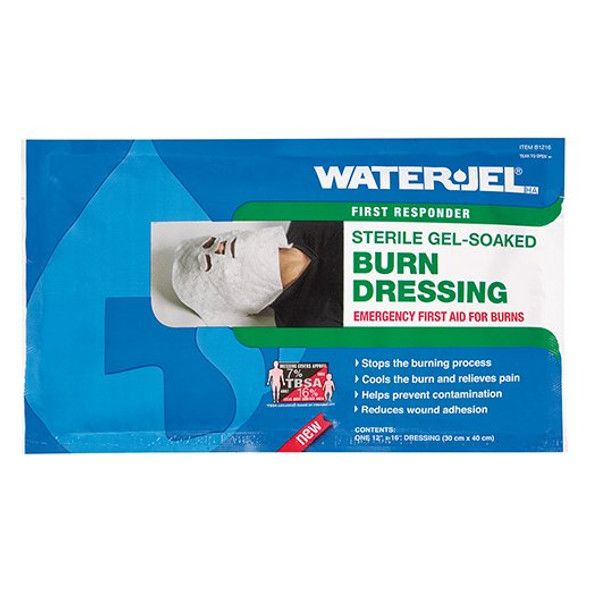 Hydrogel Burn Dressing Water-Jel Impregnated 12 X 16 Inch Face Mask Sterile