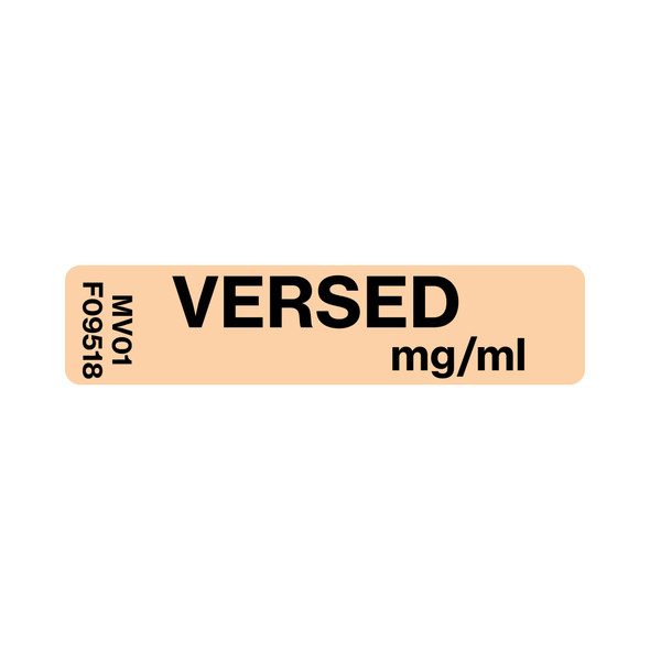 MedVision Drug Label, Versed mg/mL