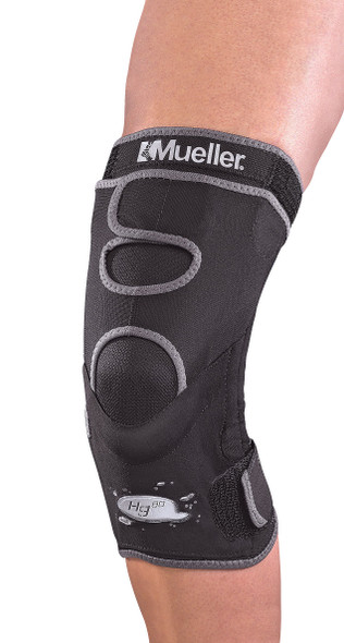 Knee Brace Hg80 Large Pull-On / Hook and Loop Strap 16 to 18 Inch Knee Circumference Left or Right Knee