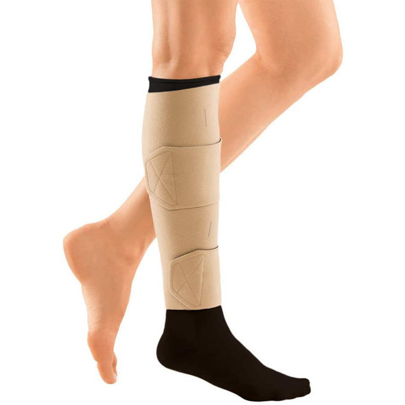 Compression Wrap circaid juxatalite HD 2X-Large / Long Tan Lower Leg
