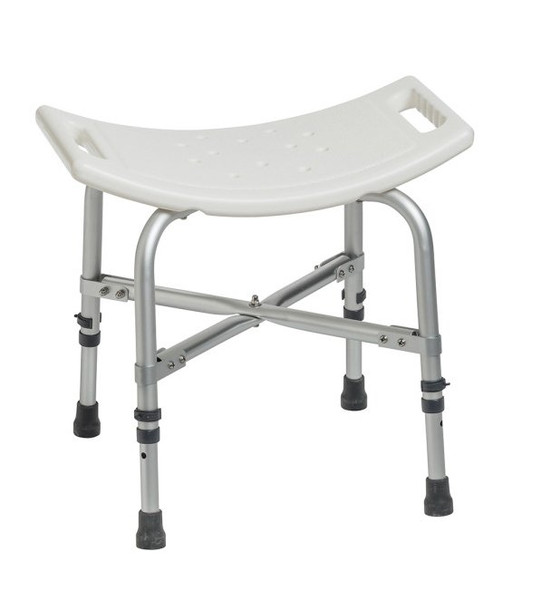 Bath Bench drive Without Arms Aluminum Frame Without Backrest 500 lbs. Weight Capacity
