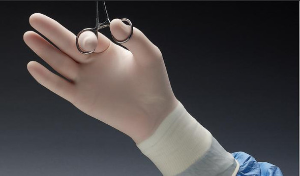 Protexis PI Micro Polyisoprene Surgical Glove, Size 7.5, Cream