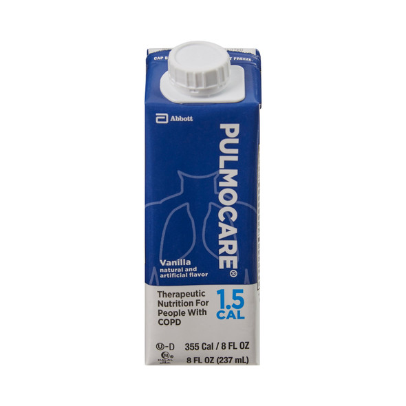 Pulmocare 1.5 Cal Vanilla Oral Supplement, 8 oz. Carton