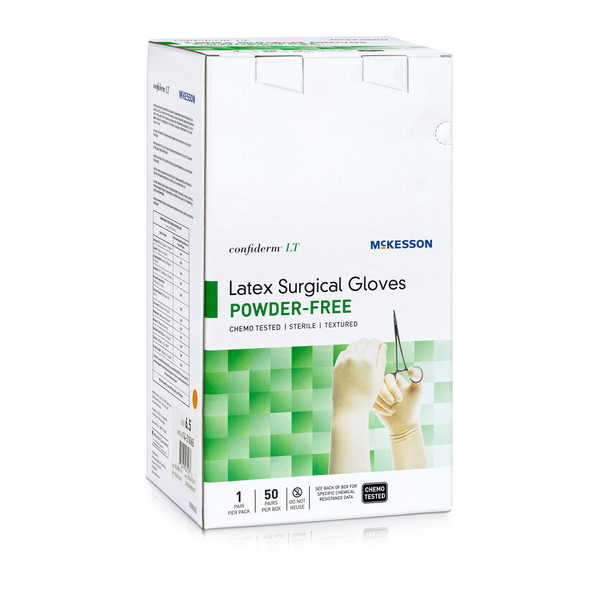 Surgical_Glove_GLOVE__SURG_CONFIDERM_LT_LTX_6.5_STR2_TXT_(50PR/BX_4BX/CS)_Surgical_Gloves_14-31065