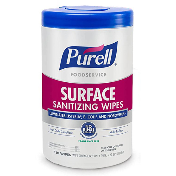 Purell Foodservice Surface Sanitizing Wipes