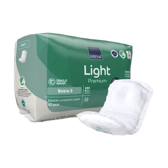 Abena Light Premium Bladder Protection Pads, Extra 3