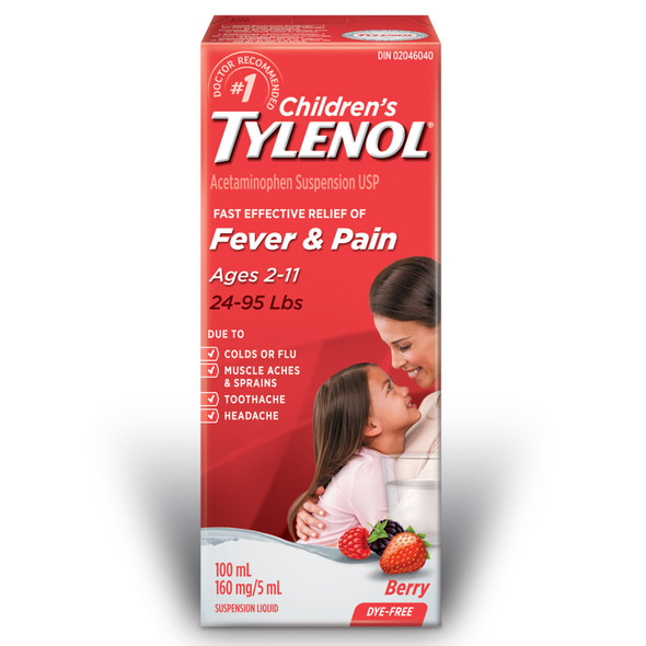 Children's Tylenol Acetaminophen Children's Pain Relief