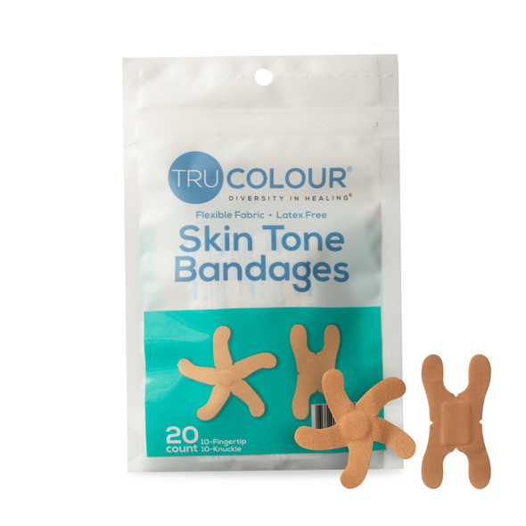 TruColour Beige Adhesive Strip, Knuckle / Fingertip