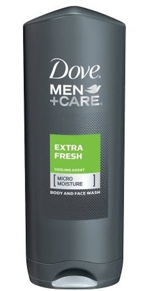 Dove Men+Care Body and Face Wash, Extra Fresh, 12 oz.