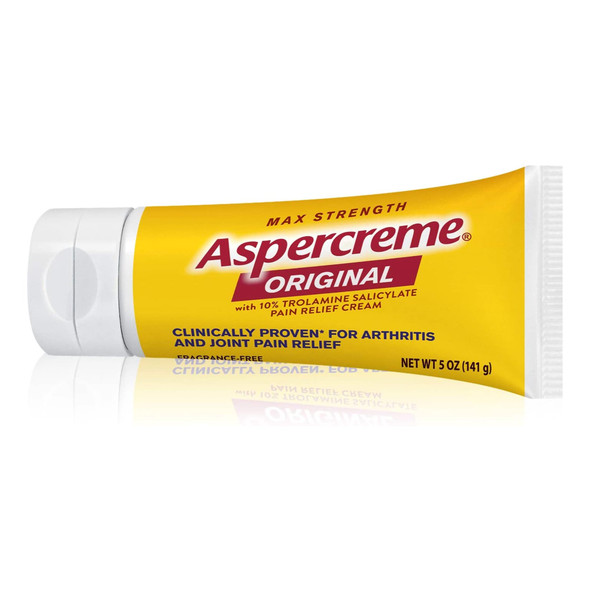 Aspercreme Max Strength Trolamine Salicylate Topical Pain Relief