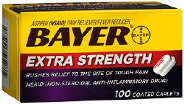Bayer Extra Strength Aspirin Pain Relief