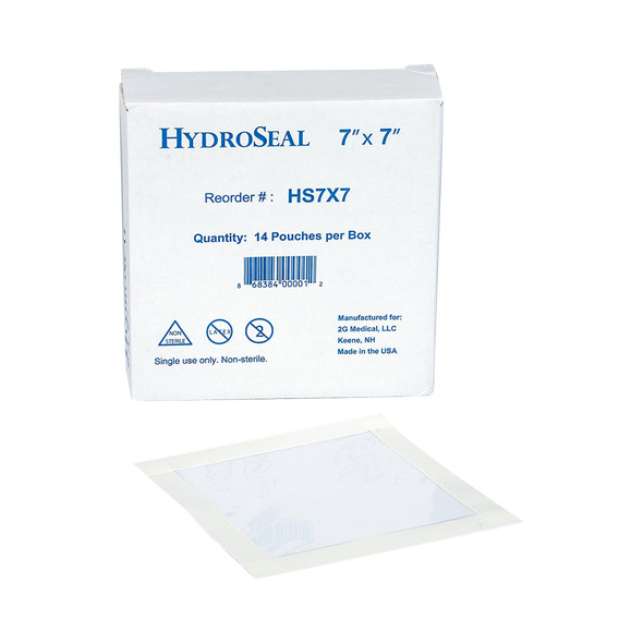 HydroSeal Wound Protector, Clear, 7 x 7 inch, Disposable