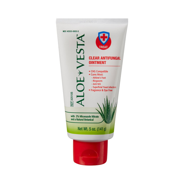 Aloe Vesta Miconazole Nitrate Antifungal, 5-ounce Tube