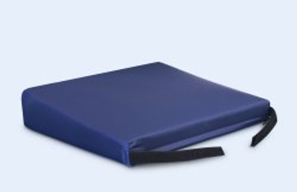 NYOrtho Seat Cushion, 24 in. W x 18 in. D x 3 in. H, Gel / Foam, Blue, Non-inflatable