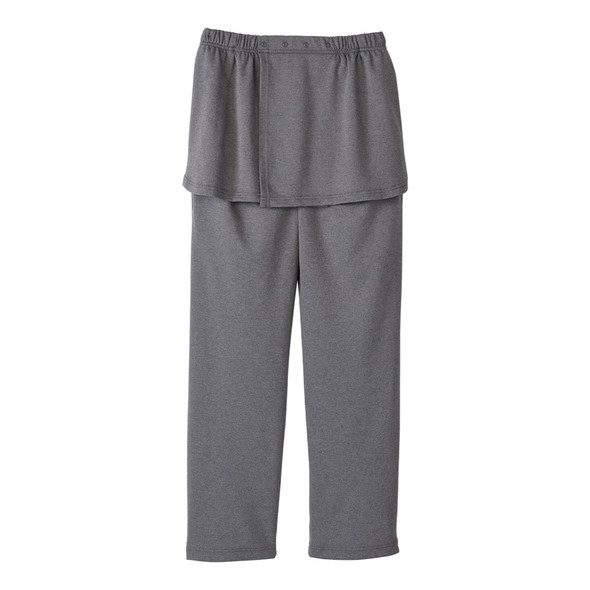 Adaptive_Pants_PANTS__KNIT_OPEN_BACK_WMNS_HVYWT_W/FLAP_HEATHER_GRY_3XLG_Pants_and_Scrubs_SV23110_HGRY_3XL