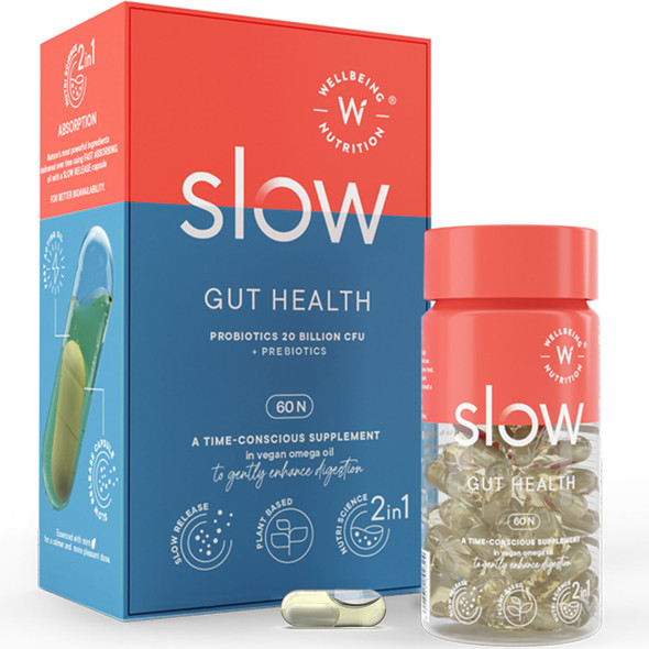 Wellbeing Nutrition Slow Gut Health Probiotics