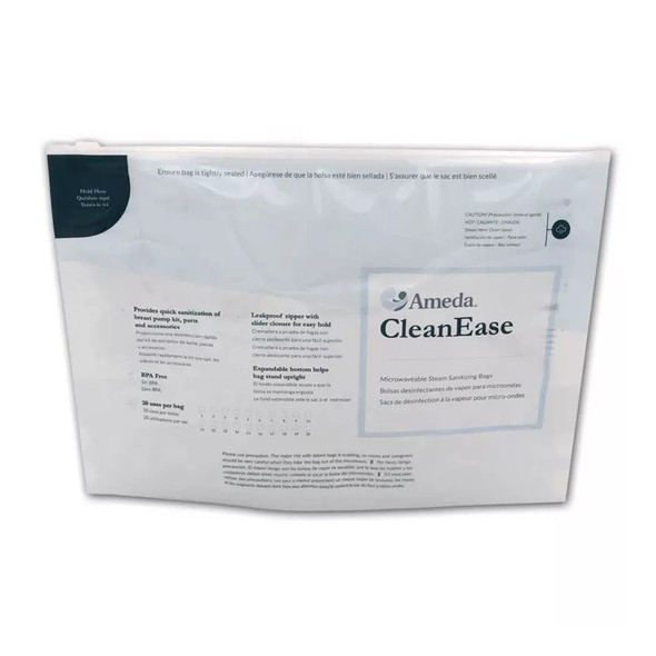 Ameda CleanEase Microwaveable Steam Sanitizing Bags
