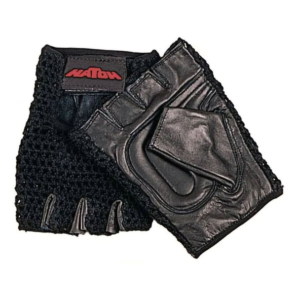 Push Gloves Hatch Fingerless X-Large Black Hand Specific Pair