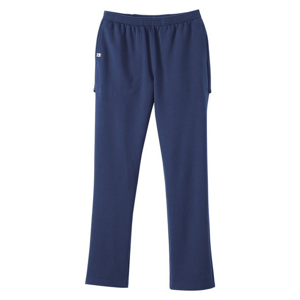 Silverts Women's Open Back Fleece Pant, Navy Blue, Medium