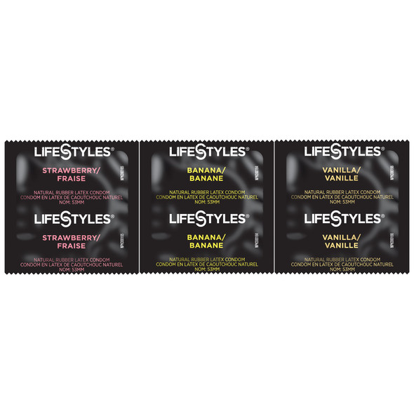 LifeStyles Assorted Flavors Condoms