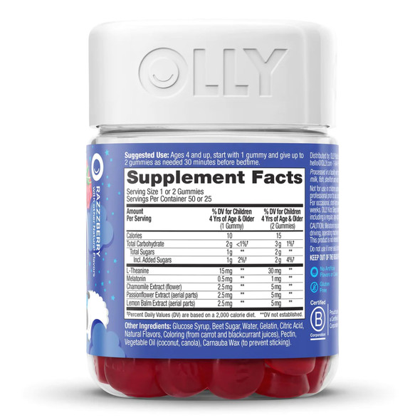 Dietary_Supplement_OLLY__GUMMY_KIDS_SLEEP_RAZZBERRY_(50/BT)_Nonprescription_Vitamins_and_Minerals_85000446206 Dietary_Supplement_OLLY__GUMMY_KIDS_SLEEP_RAZZBERRY_(50/BT)_Nonprescription_Vitamins_and_Minerals_85000446206