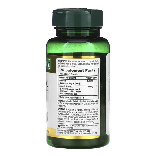 Herbal_Supplement_TURMERIC__CAP_NATURES_BOUNTY_450MG_(60/BT)_Nonprescription_Vitamins_and_Minerals_74312154171