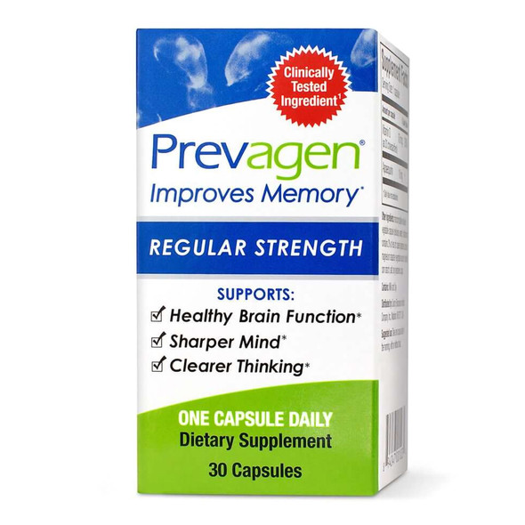 Brain Health Supplement Prevagen Vitamin D / Apoaequorin 50 mcg / 10 mg Strength Capsule 30 per Bottle