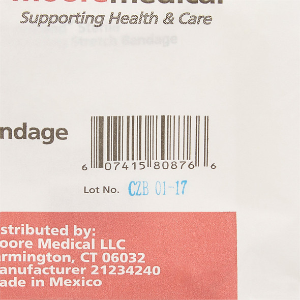 1067844_CS Conforming Bandage McKesson 2 Inch X 4-1/10 Yard Sterile 1 per Pack 96/CS