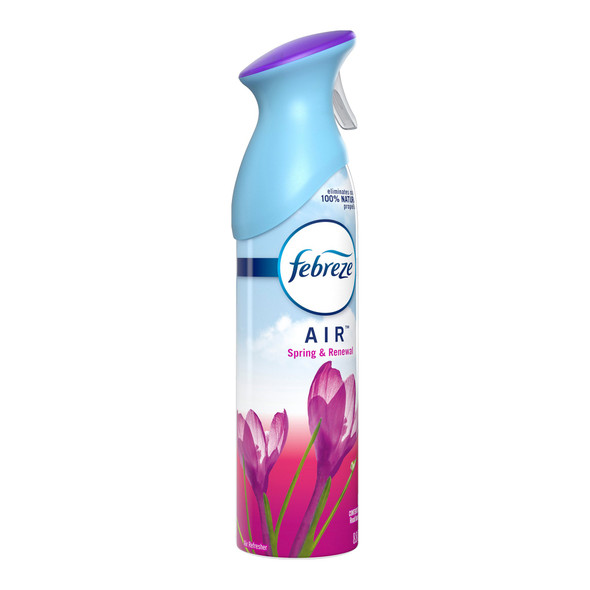 Air Freshener Febreze AIR Liquid 8.8 oz. Can Spring and Renewal Scent 1/EA