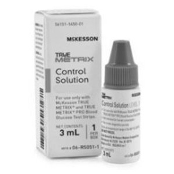 Blood Glucose Control Solution TRUE METRIX 3 mL Level 2 1/EA