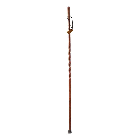 Walking Stick Brazos Twisted Trekker Wood 55 Inch Height Red Oak 1/EA