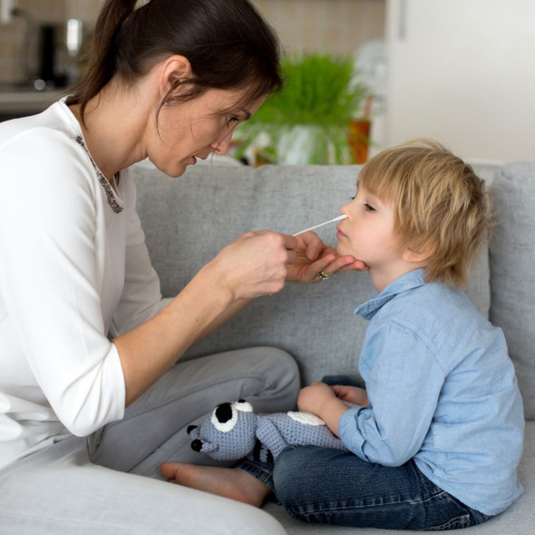 Respiratory Test Kit Advin COVID-19 Antigen Test 2 Tests per Kit 1/KT Respiratory Test Kit Advin COVID-19 Antigen Test 2 Tests per Kit 1/KT