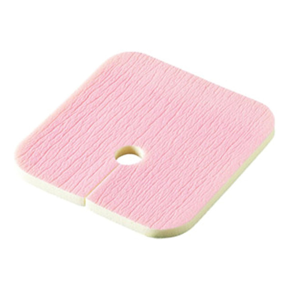 Foam Dressing Allevyn Tracheostomy 3-1/2 X 3-1/2 Inch Without Border Film Backing Nonadhesive Fenestrated Square Sterile 80/CS